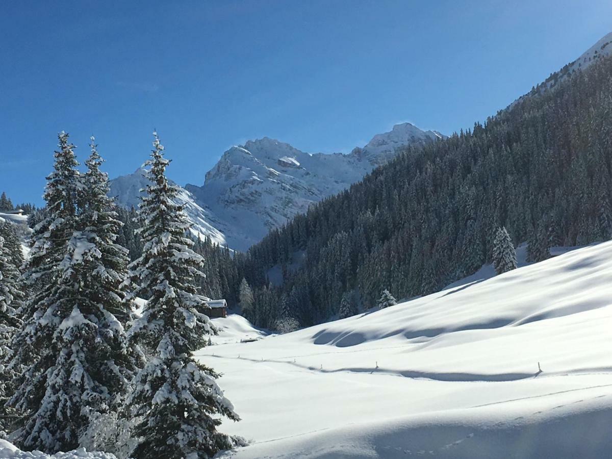 Sertig Ferienwohnung Davos Esterno foto
